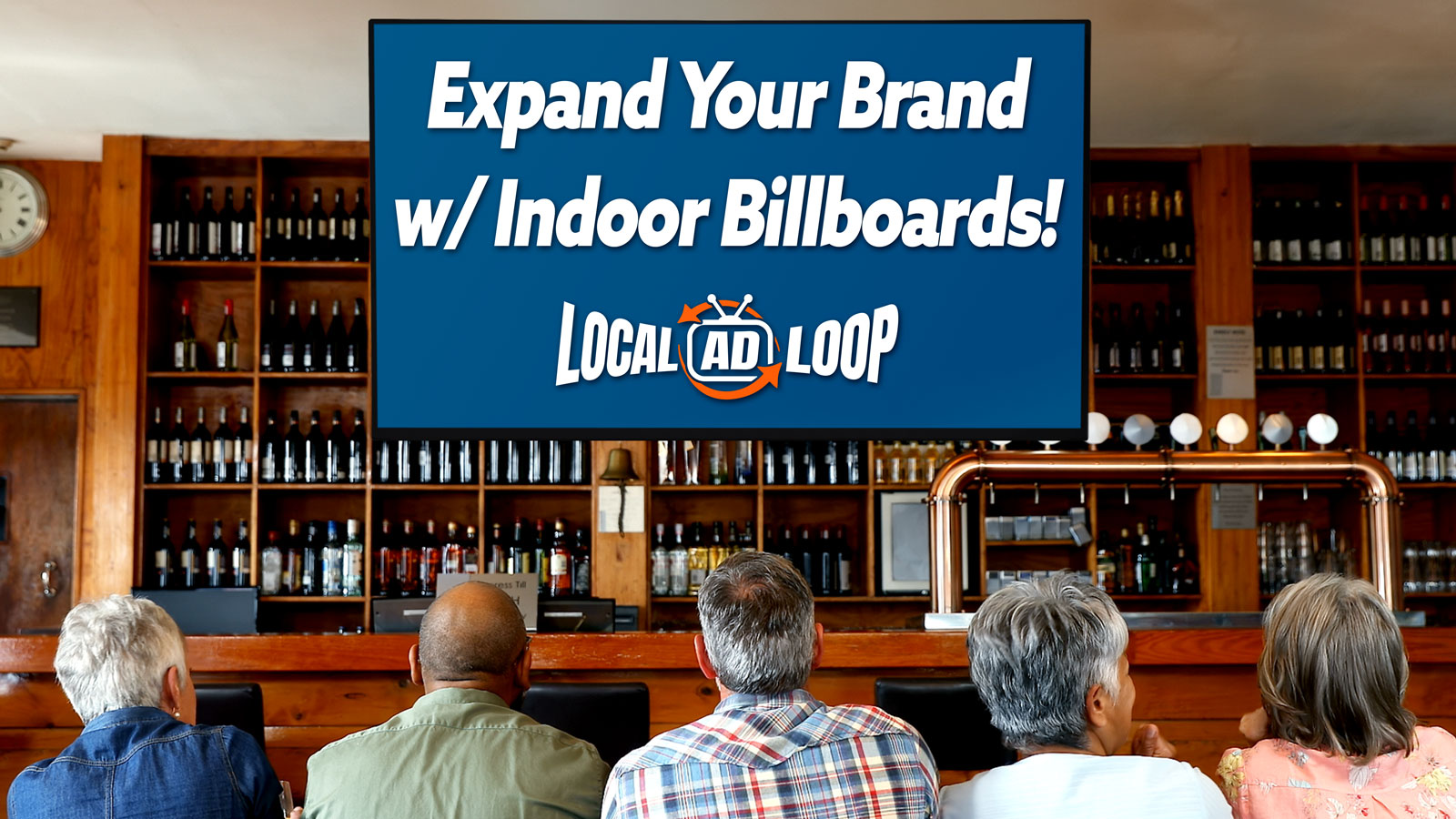 local ad loop indoor billboards hq